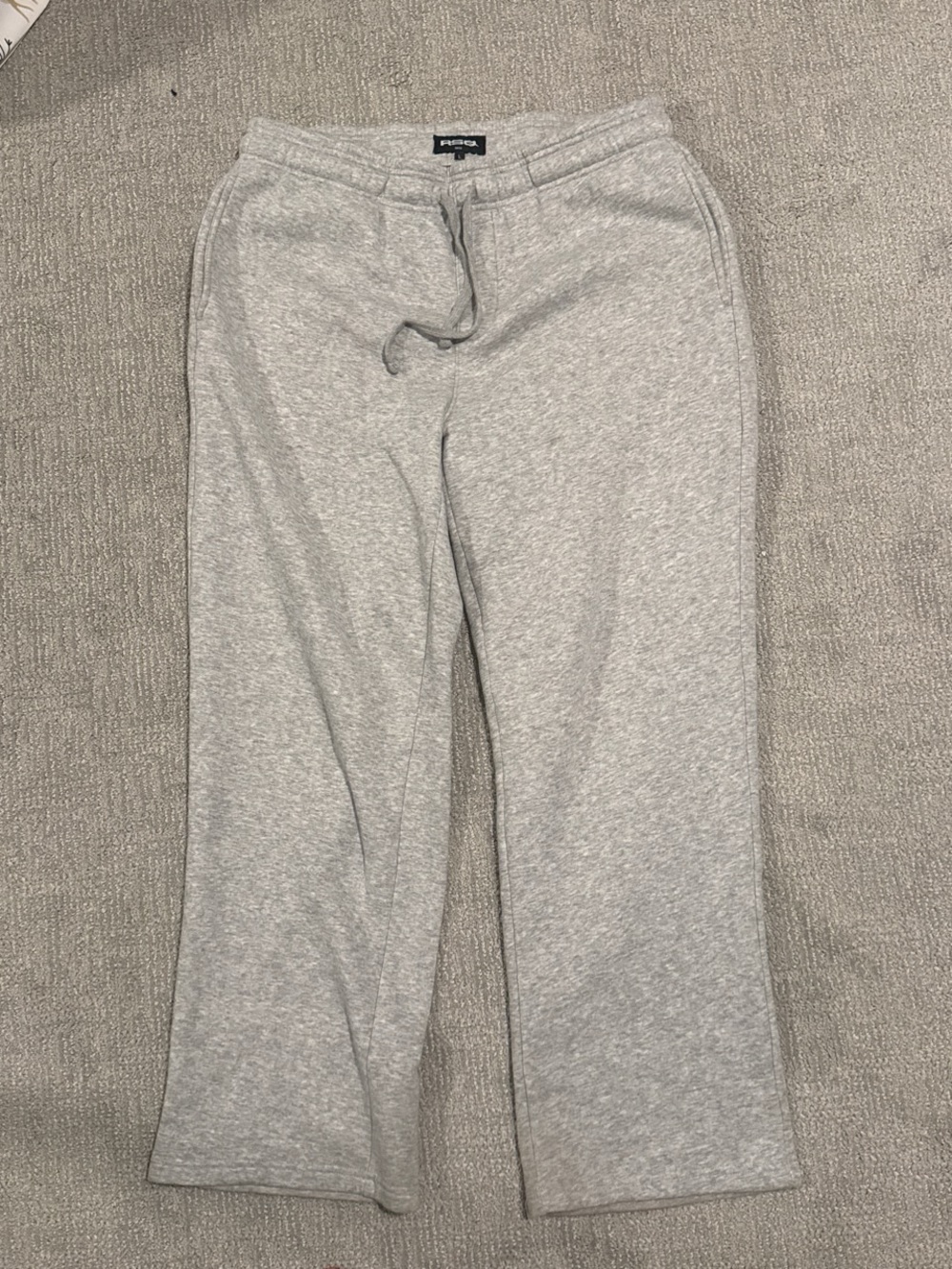 RSQ Light Gray Men's Sweatpants with Drawstring